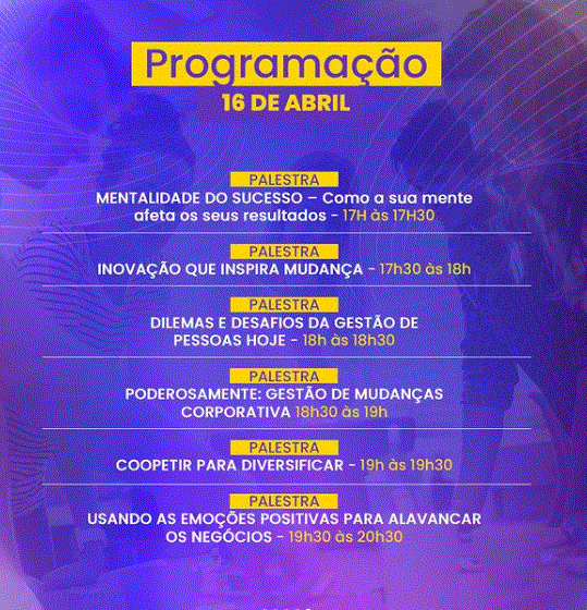 Veja A Programação Do Novo Evento Do Sebrae Que Começa Dia 13 Tendênciasinovações Thomaz Rural 7189