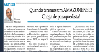 “Quando teremos um AMAZONENSE? Chega de paraquedista!”