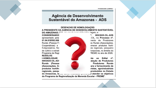 ADS > Não façam isso com o produtor rural do Amazonas. São 1.110 iludidos no campo