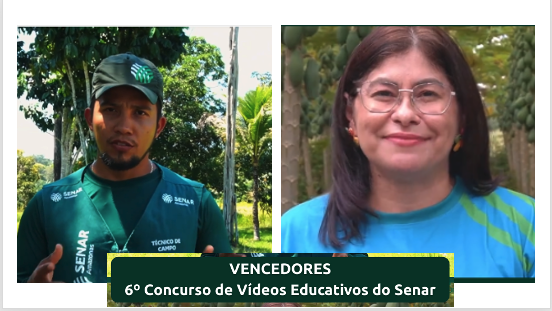 SENAR: Adry Thiago e Daniela Menezes vencedores representando o Amazonas
