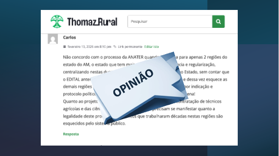 Comentário que precisa ser lido por quem representa o povo do Amazonas