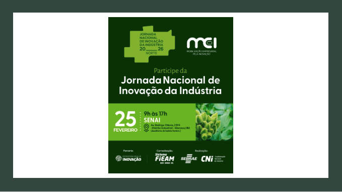 Vai ser dia 25/02. Faça parte desse movimento!