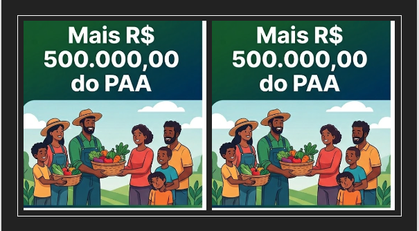 Mais R$ 500.000,00 do PAA. Veja edital e município!