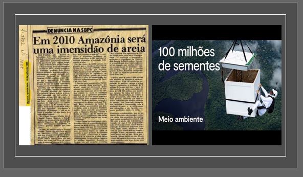 A farsa do deserto e o teatro das sementes. Até quando vamos engolir isso calados?