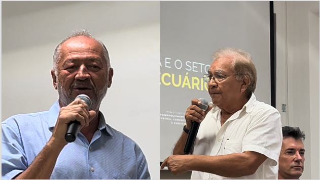 Roberto Neves e Claudio Decaris defendem ciência, tecnologia e mais espaço para produzir