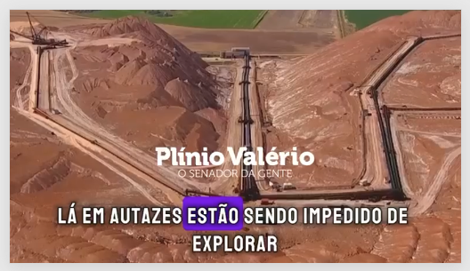 15 anos de atraso, 17 mil empregos perdidos e o Brasil importando potássio.