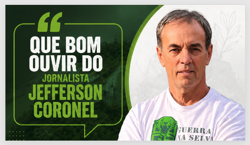 Que bom ouvir do Jornalista Jefferson Coronel