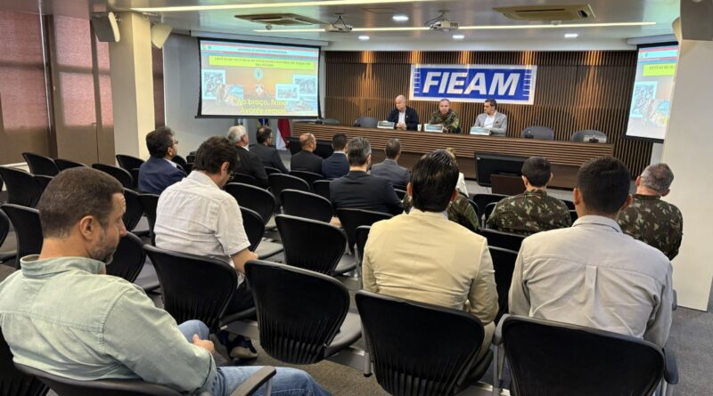 Capacidade produtiva da indústria amazonense e as demandas estratégicas do Exército Brasileiro foi  o objetivo desse encontro na FIEAM