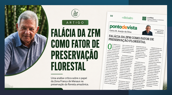 Artigo do economista Osíris Araújo Silva