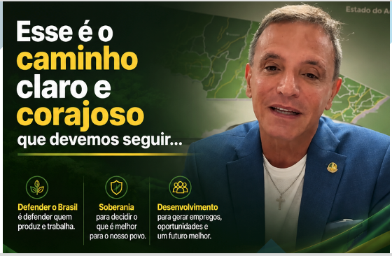 Esse é o caminho claro e corajoso que devemos seguir…