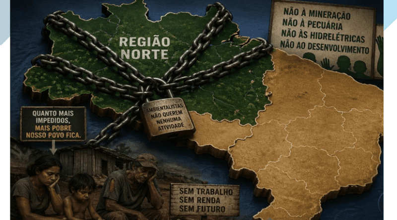A Região Norte Acorrentada ao Subdesenvolvimento