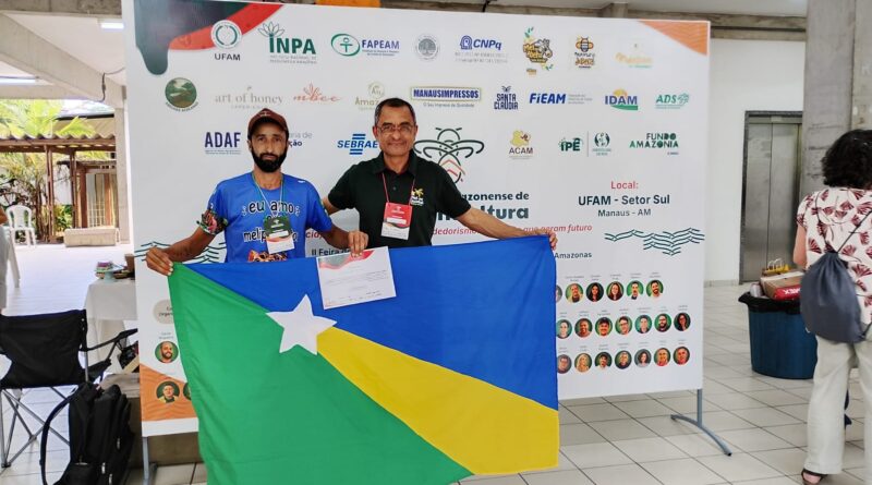 Produtor de Apuí conquista prêmio no Congresso de Meliponicultura
