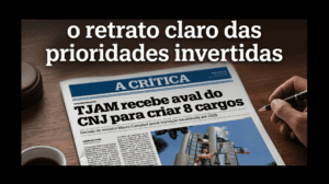 TJAM e DPE-AM: o retrato claro das prioridades invertidas