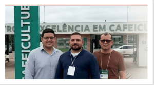 Gerente e técnicos de campo do Senar-AM marcam presença no Safra Café 2026 em Varginha