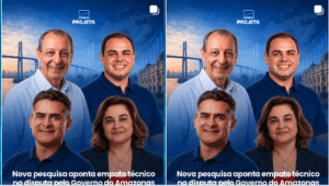 Pesquisa PROJETA aponta EMPATE TÉCNICO. Faça sua análise!