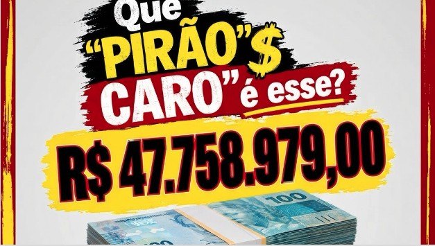 Que “PIRÃO” caro ($) é esse? Prioridades totalmente invertidas, mas digo o motivo…