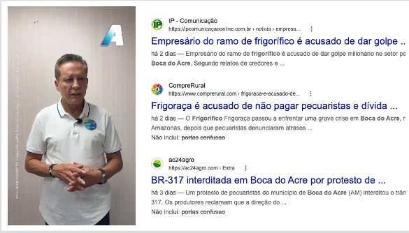 Adjuto Afonso em apoio aos pecuaristas de Boca do Acre diante do fechamento de Unidade Frigorífica