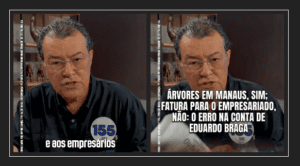 Árvores em Manaus, sim; fatura para o empresariado, não: o erro na conta de Eduardo Braga