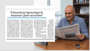 Meu artigo no Jornal do Commercio sobre AGROECOLOGIA no AM