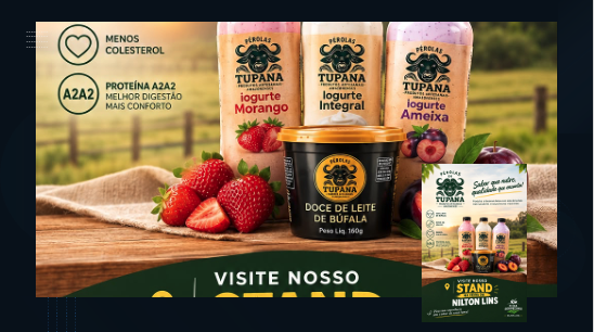 🌿 Pérolas do Tupana na X Feira de Agronegócios da Universidade Nilton Lins! 🐃💚