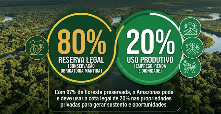 80/20: O Direito do Amazonense que Querem Esconder de Você