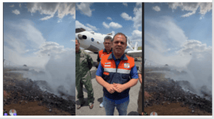Chegou a aeronave BOMBEIRO! (Vejam vídeo)