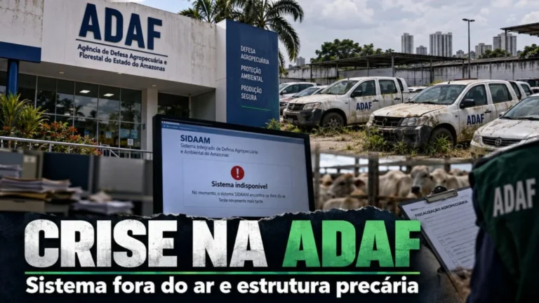 ADAF é a segurança alimentar do amazonense. Ela NÃO pode ficar assim…